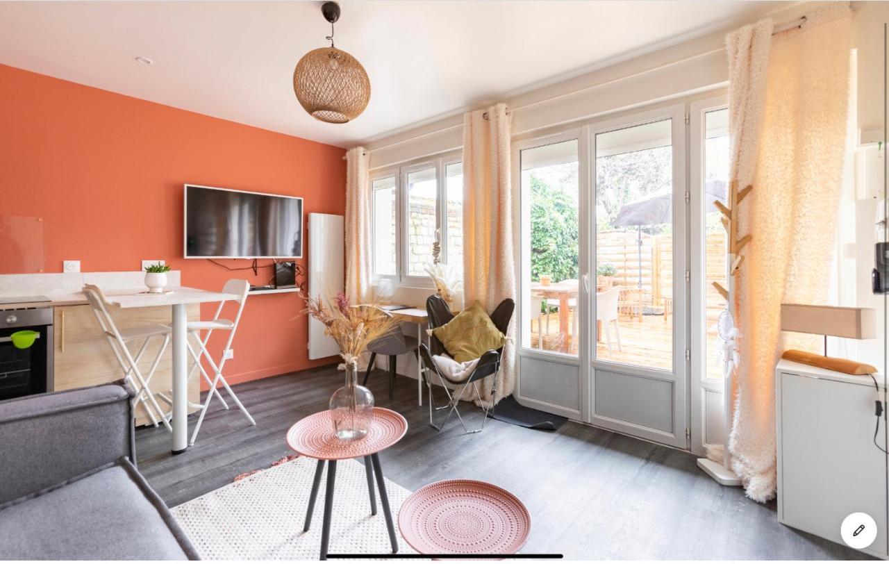 Le 102, Maison Avec Terrasse Et Parking Gare De Руан Екстер'єр фото